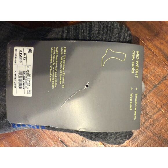 All in Motion mid-weight crew socks - Picture 4 of 5